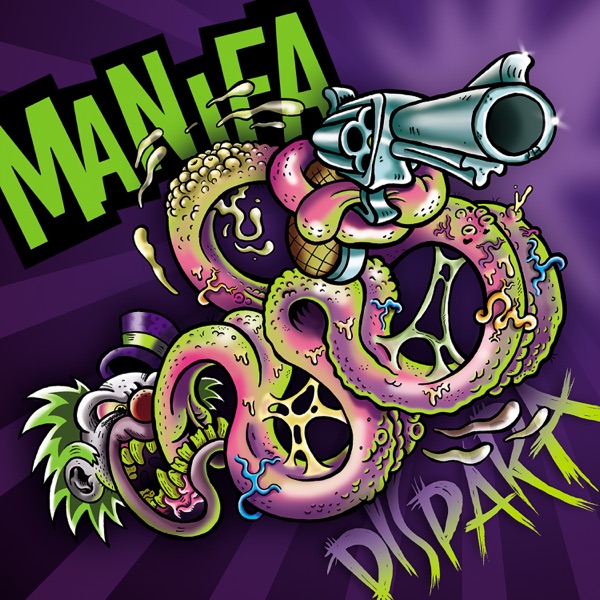 Portada del disco Dispara de Manifa
