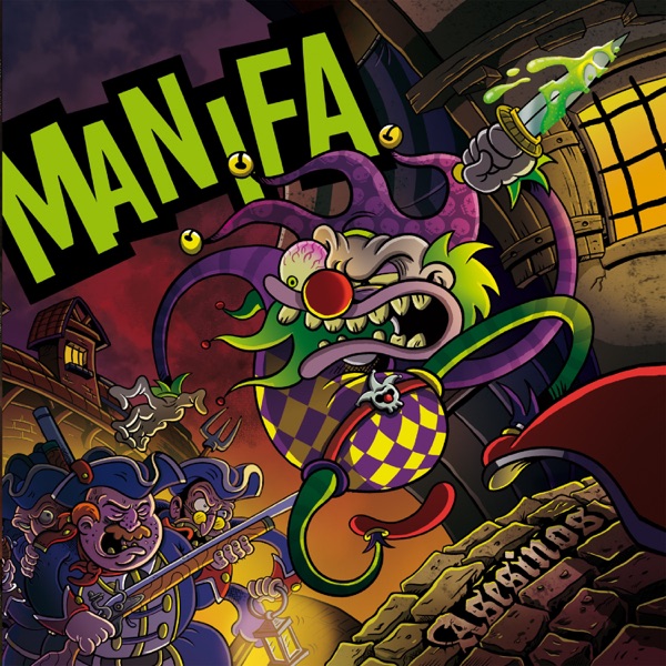 Portada del disco Asesinos de Manifa